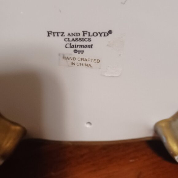 Fitz & Floyd Candle Pedestal - Picture 2 of 10